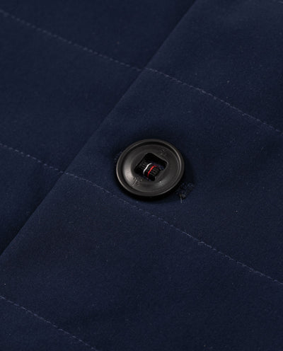JACKIE05. NAVY INSULATED BLAZER - 8JS