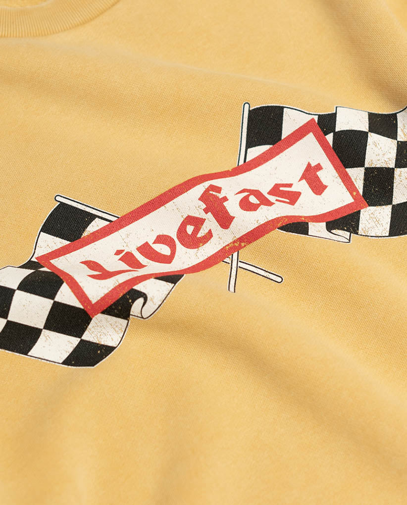 LiveFast Vintage Logo Crew Neck - 8JS