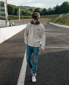 Embroidered Racecar Hoodie - 8JS