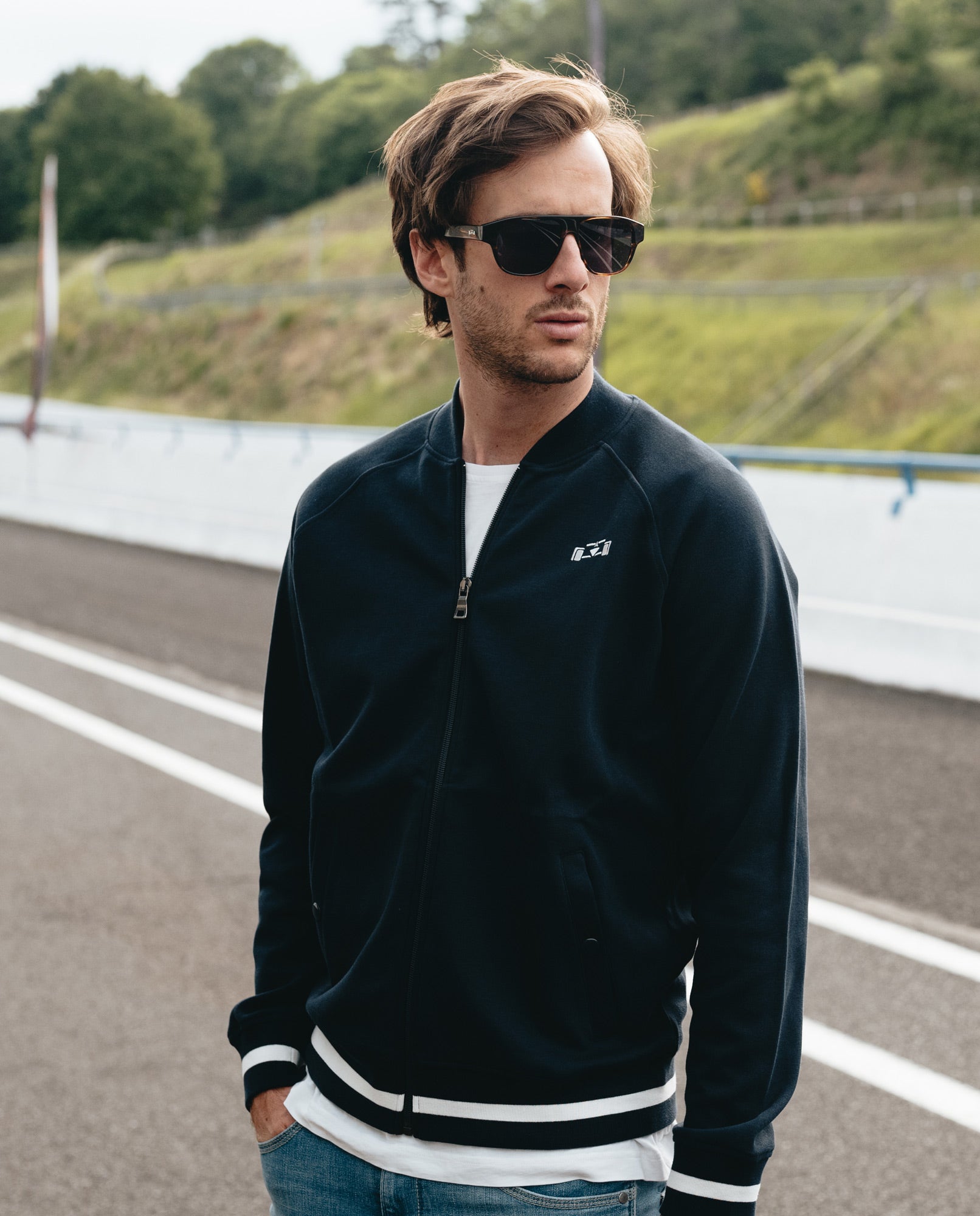 Fleece Racecar Jacket - 8JS