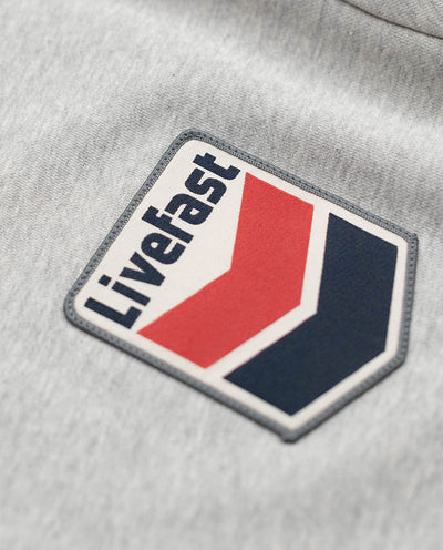 LiveFast Vintage Logo Patch Sweater - 8JS