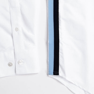 Oxford Racecar Shirt (Blue/Navy Stripes) - 8JS