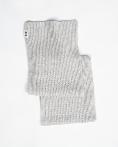 Wool Cashmere Scarf / Grey - 8JS