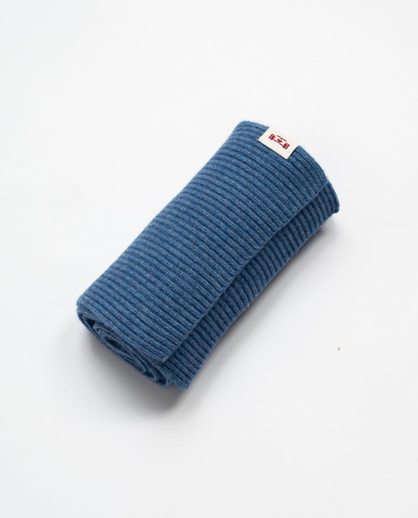 Wool Cashmere Scarf / Blue - 8JS
