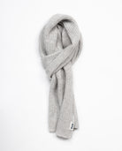 Wool Cashmere Scarf / Grey - 8JS