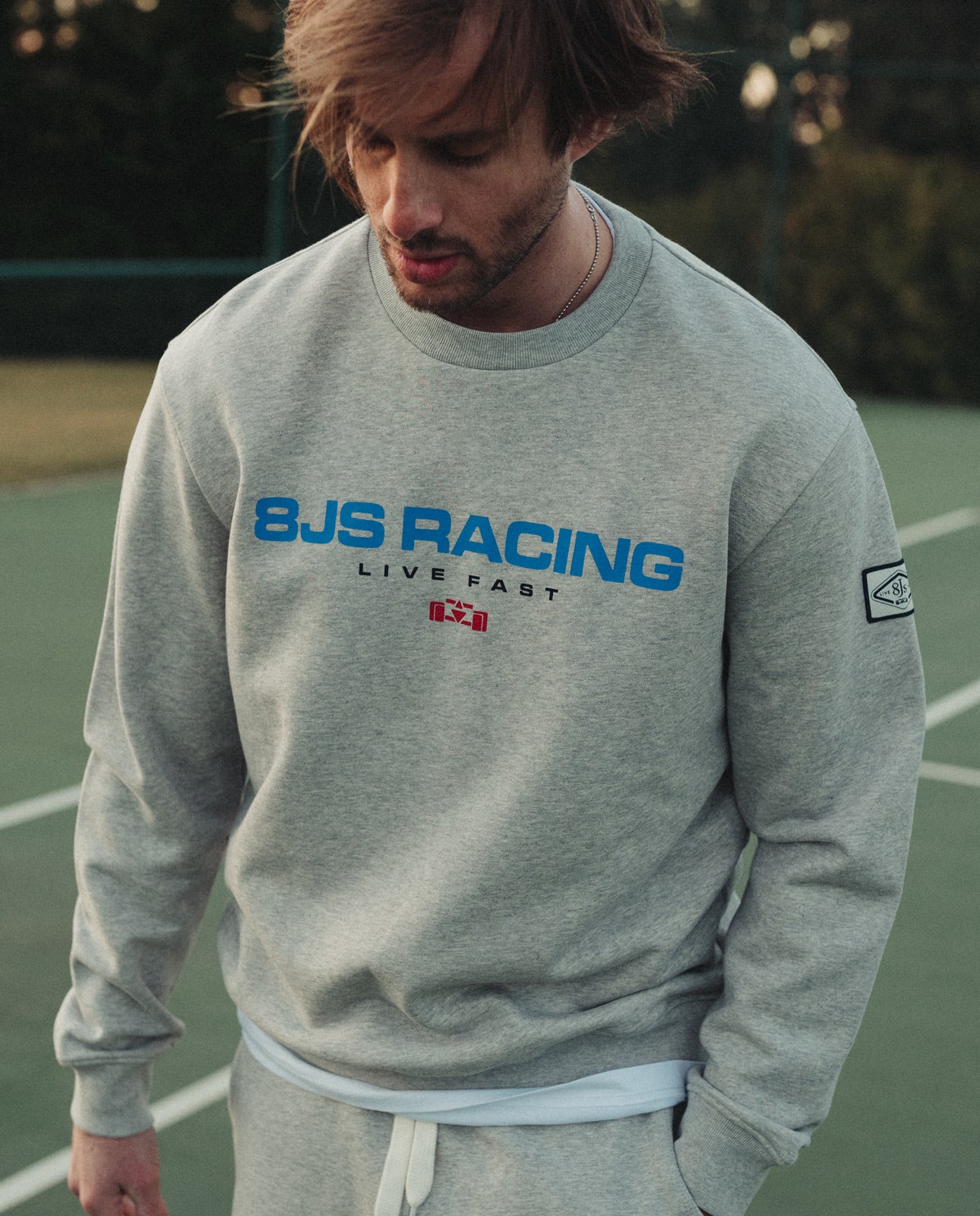 8JS Racing Crewneck Sweatshirt - 8JS