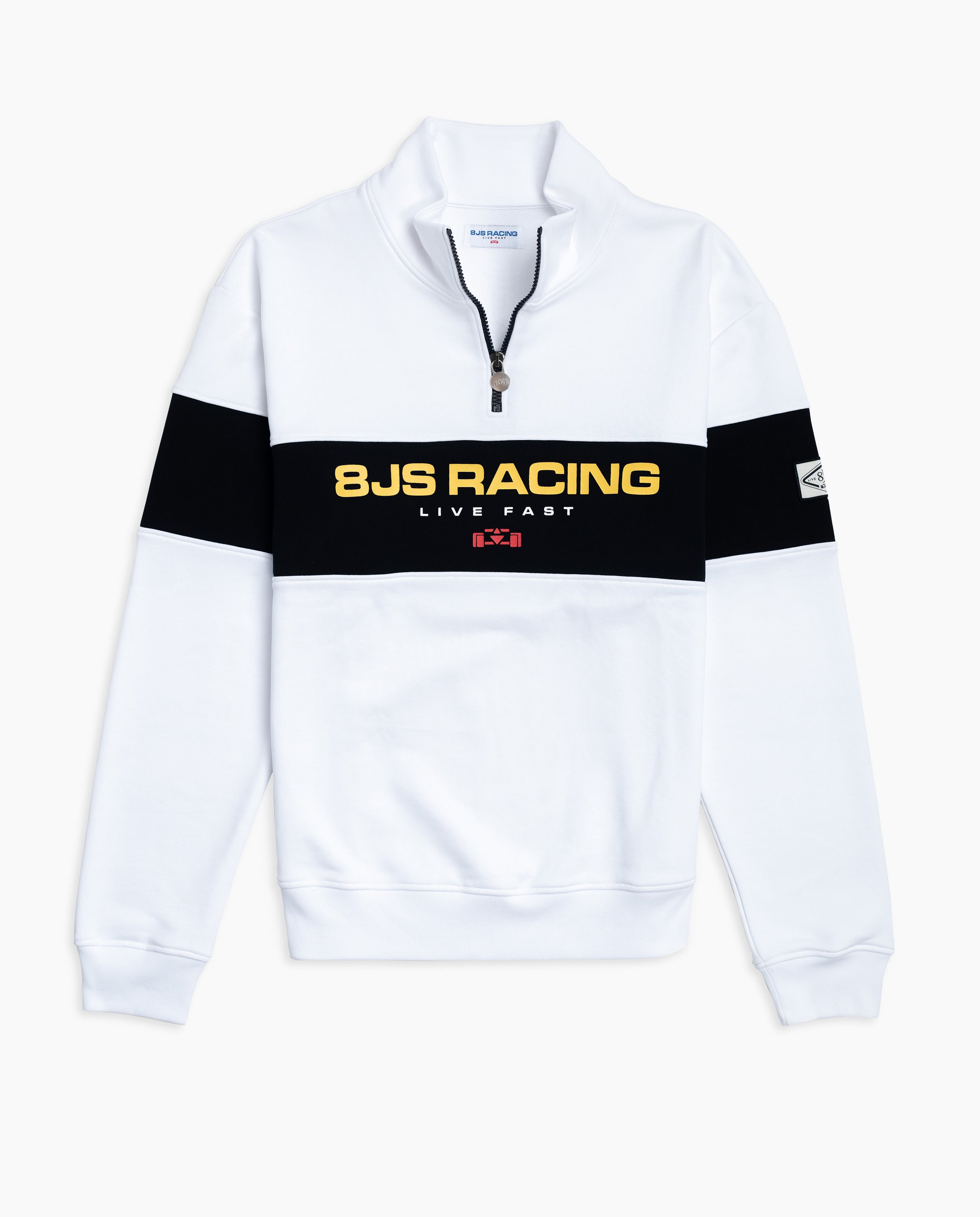 8JS Racing Half Zip Sweatshirt - 8JS