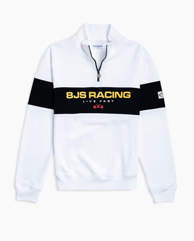 8JS Racing Half Zip Sweatshirt - 8JS