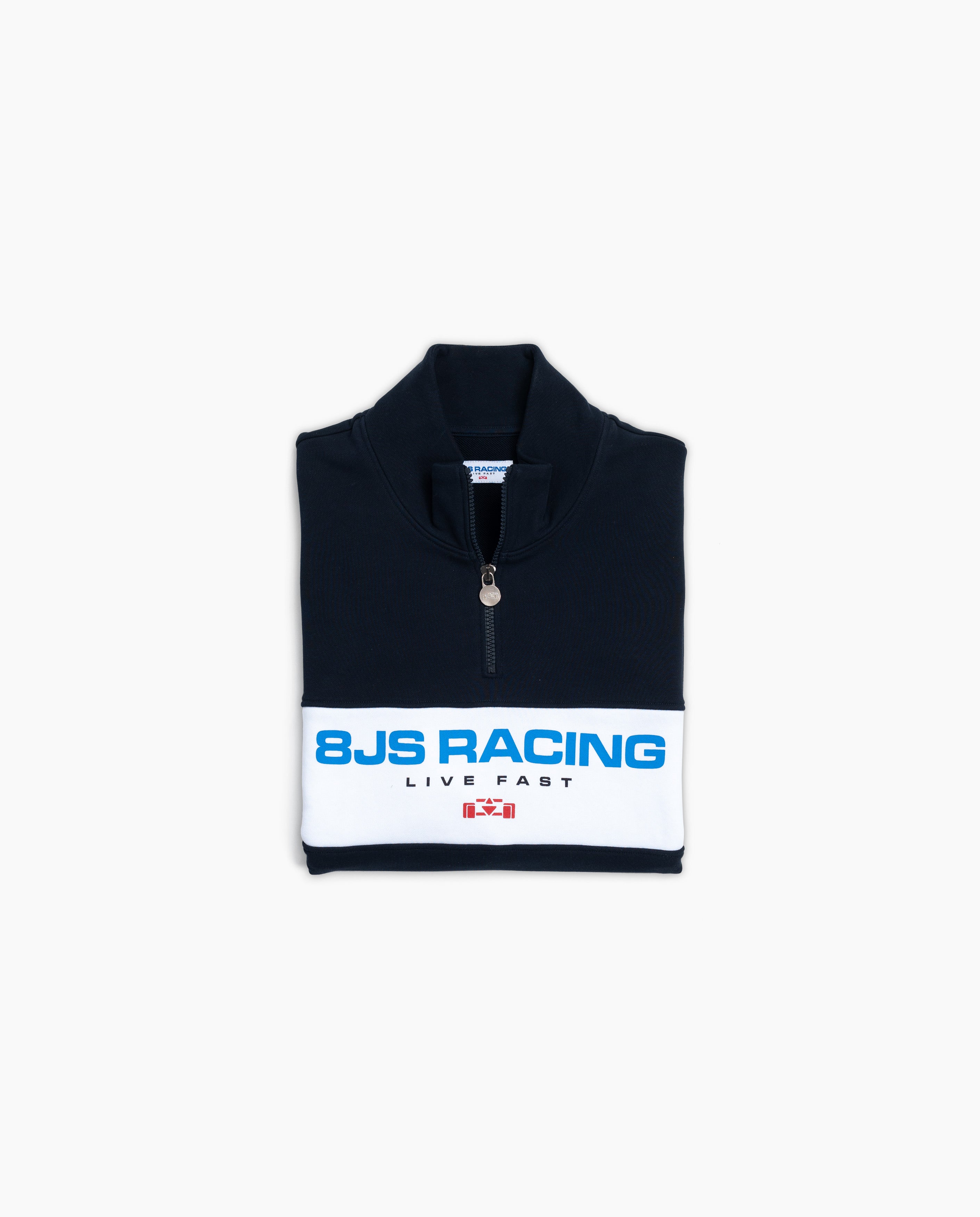 8JS Racing Half Zip Sweatshirt - 8JS