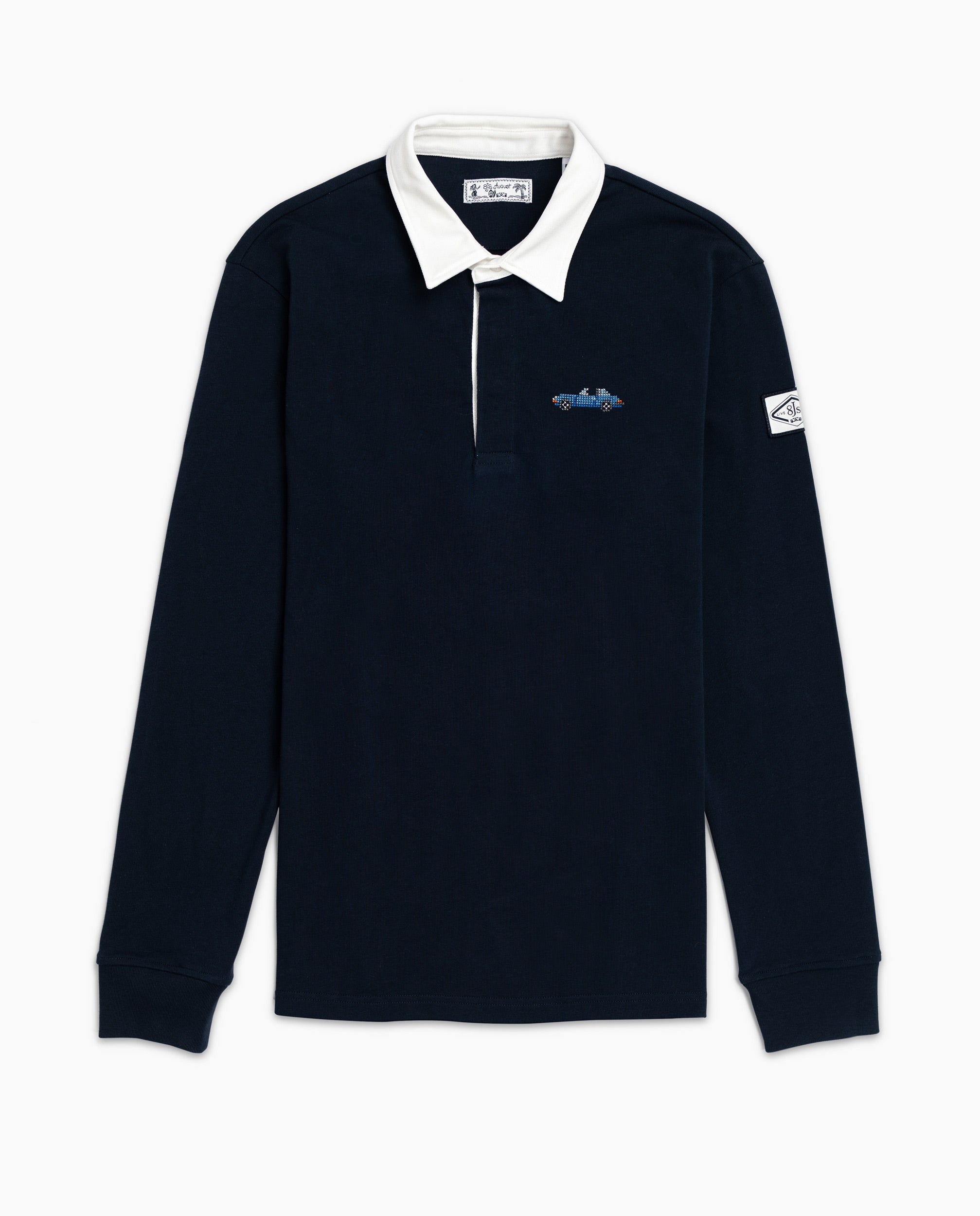 8JS August Long Sleeve Targa Polo - 8JS