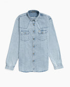 Light Wash Denim Shirt - 8JS