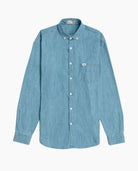 Ultra Light Washed Chambray Racecar Shirt - 8JS