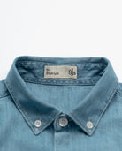 Light Washed Chambray Racecar Shirt - 8JS