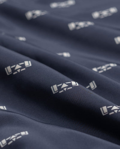 Racecar Pattern Swimshort - 8JS