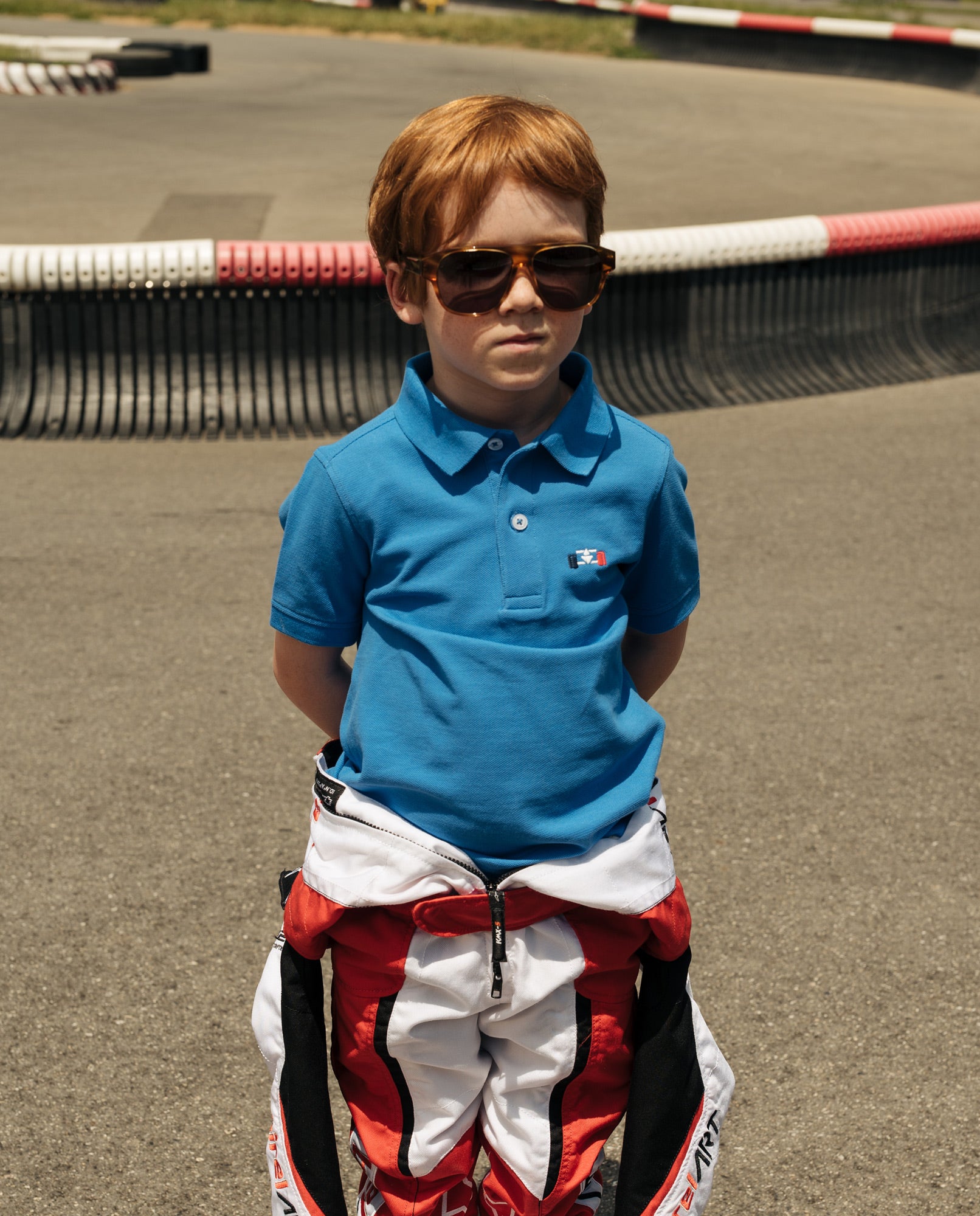 Kids Racecar Polo - 8JS