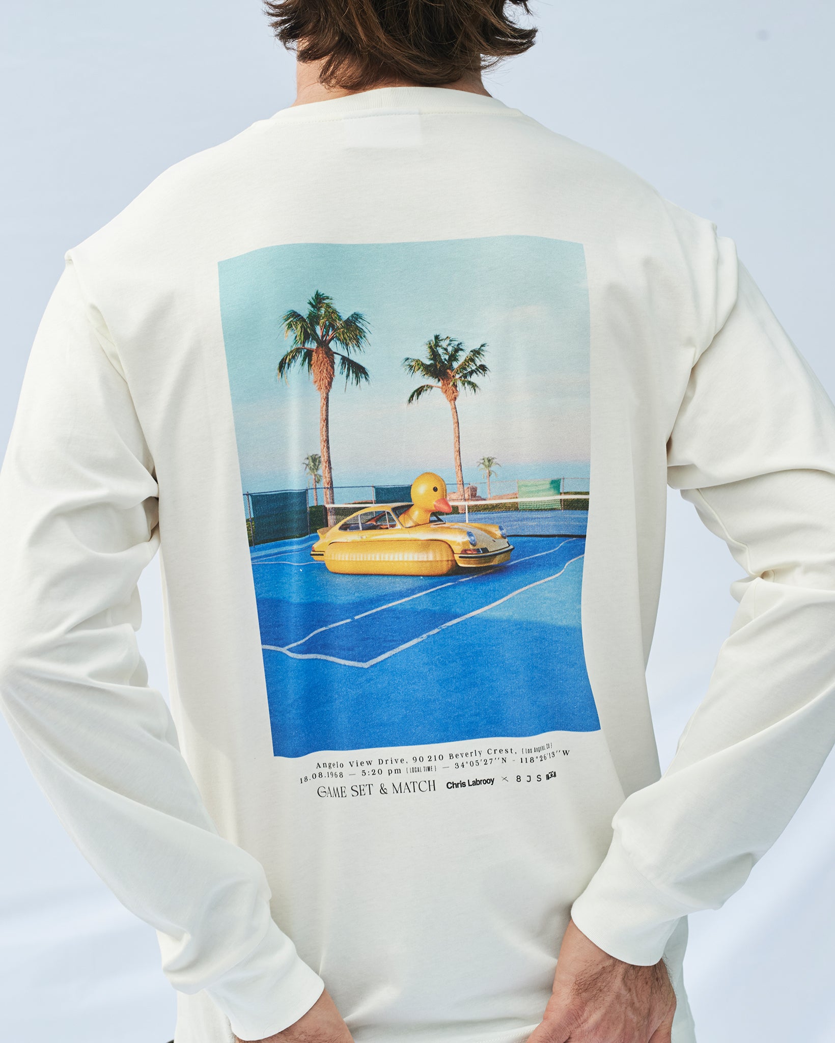 8JS x CHRIS LABROOY long-sleeved t-shirt - 8JS