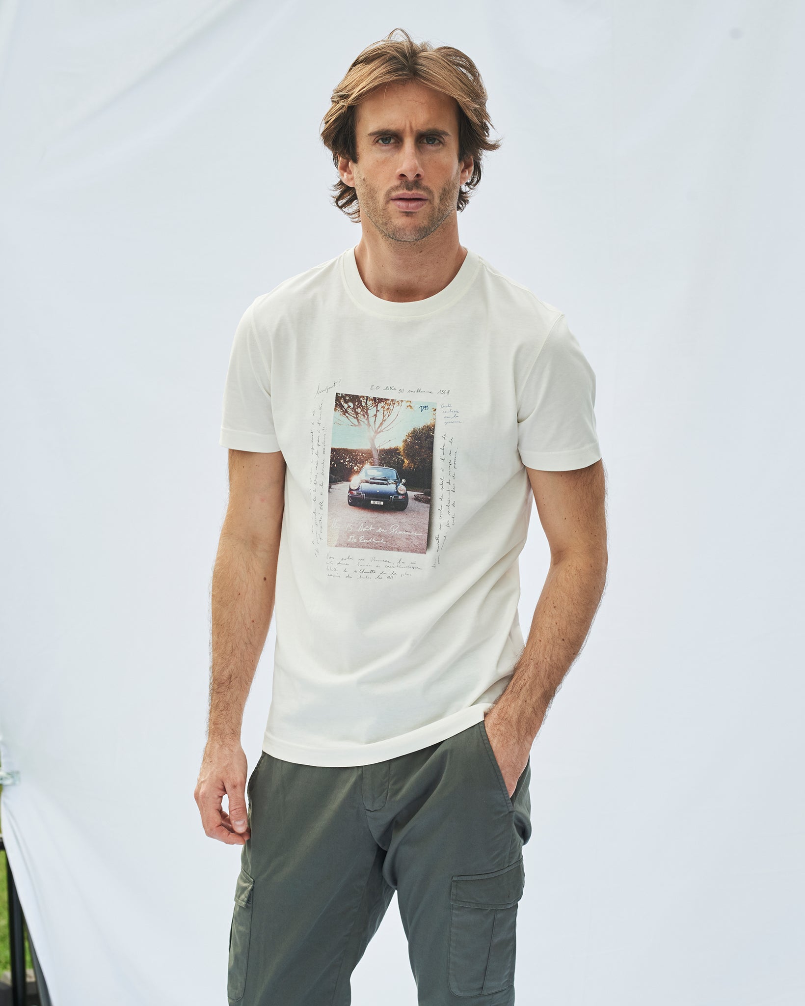 Greeting from Provence t-shirt - 8JS