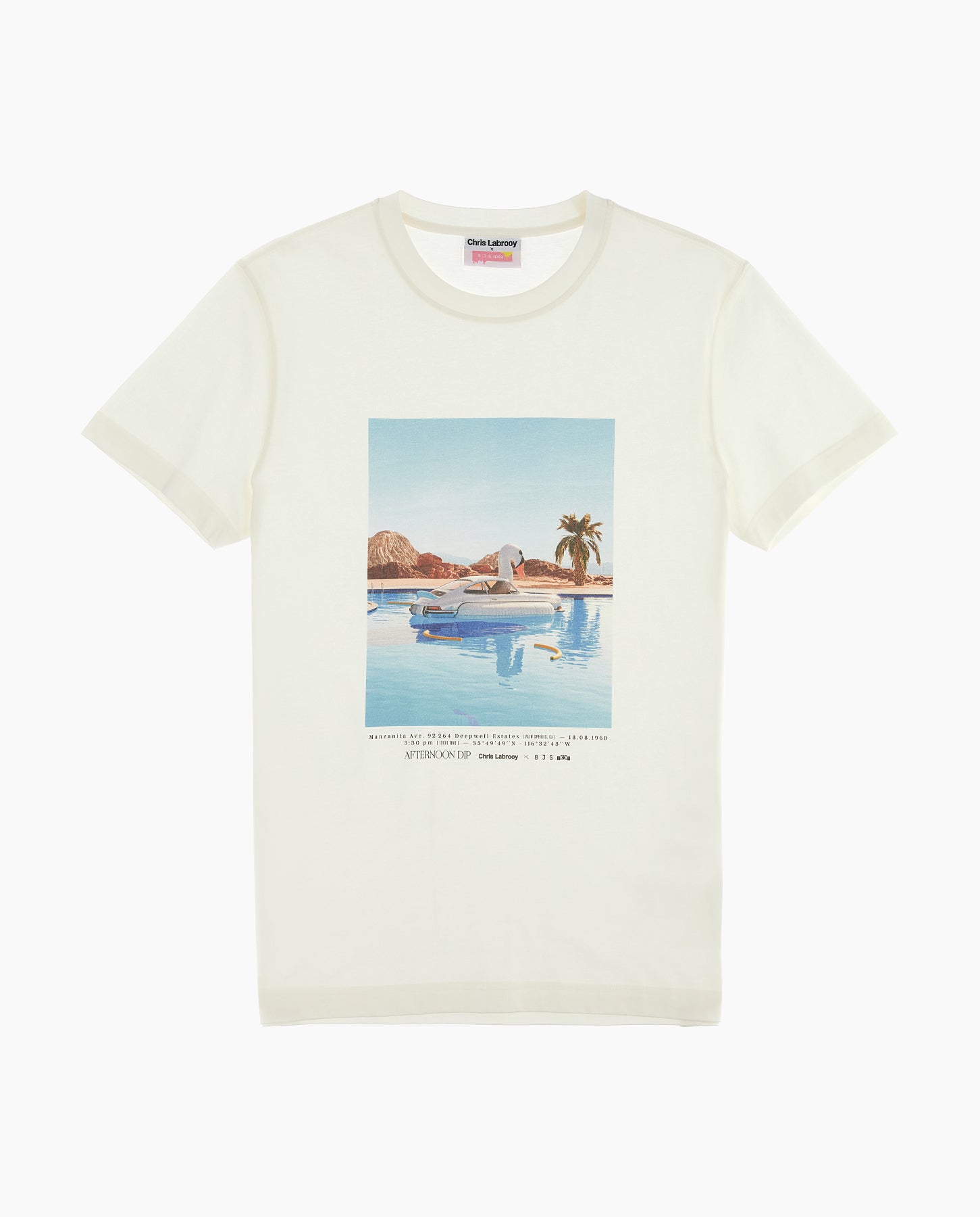 8JS x CHRIS LABROOY printed t-shirt - 8JS