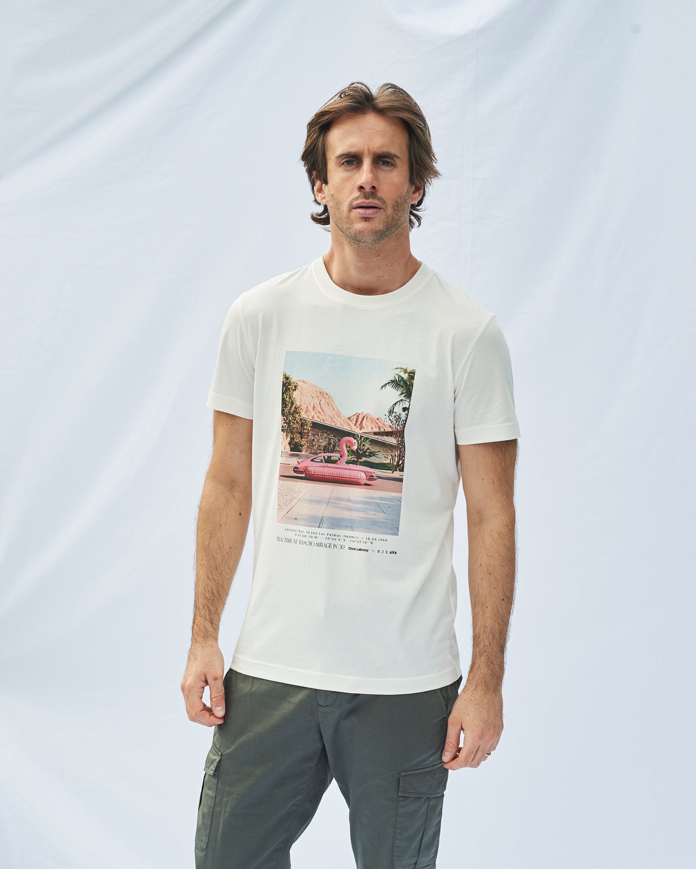 8JS x CHRIS LABROOY printed t-shirt - 8JS