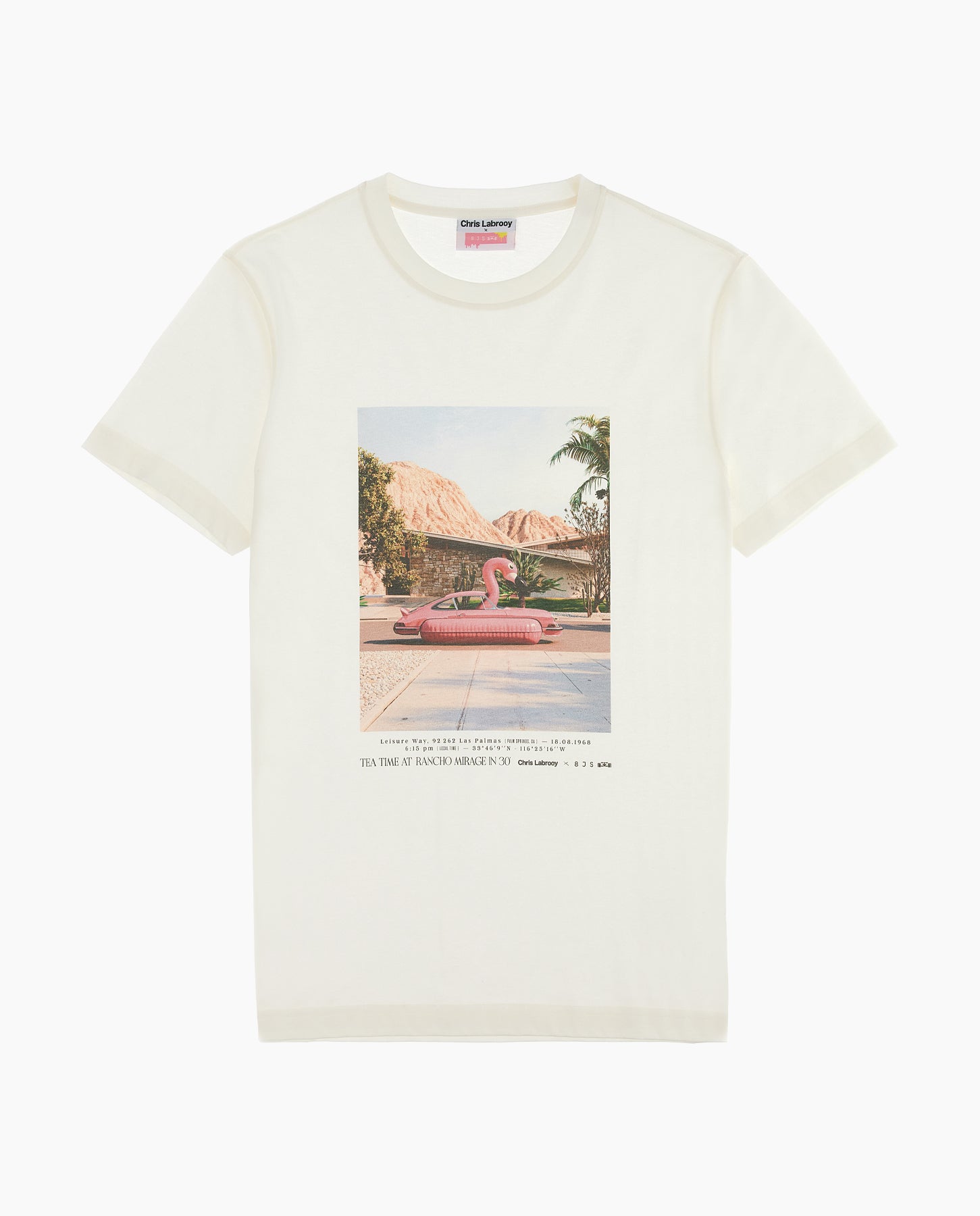 8JS x CHRIS LABROOY printed t-shirt - 8JS